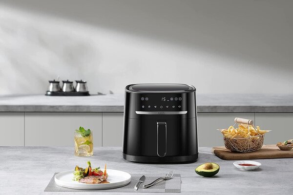 Фритюрник с горещ въздух Xiaomi Mi Smart Air Fryer 6 L, черен – BHR6942EU