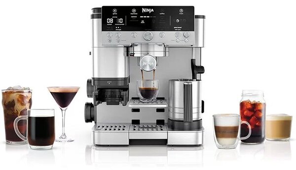 Кафемашина Ninja Luxe Premier ES601EU, 1650W, 3 в 1, сива