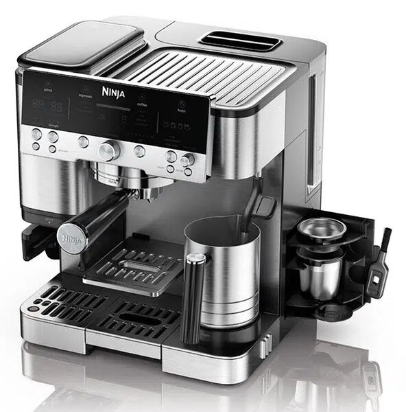 Кафемашина Ninja Luxe Premier ES601EU, 1650W, 3 в 1, сива