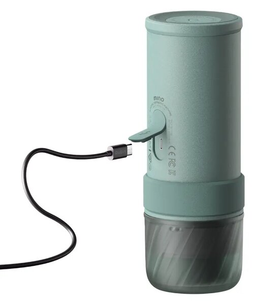 Преносима кафемашина Outin Mino Canyon Green, 9000 mAh, 22 бара, 2 в 1