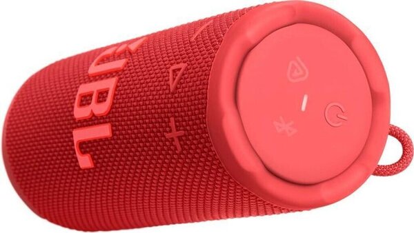 Портативна колонка JBL Grip Portable Speaker, до 14 часа, Bluetooth, червена