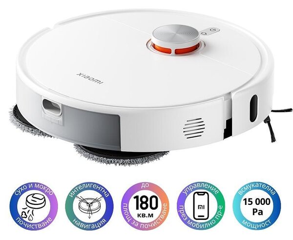 Прахосмукачка робот Xiaomi Vacuum Cleaner S40 Pro, бяла – BHR089REU