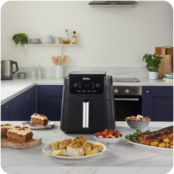 Фритюрник с горещ въздух Ninja AF170EU, 6.2L, черен