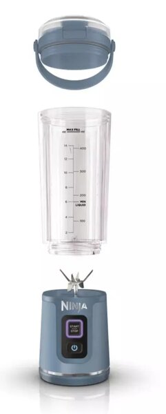 Преносим блендер Ninja Blast BC151EUNV, 0.5L, 1 степен, син