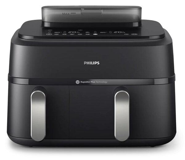 Фритюрник с горещ въздух Philips NA551/00, 9L, 2750W, черен