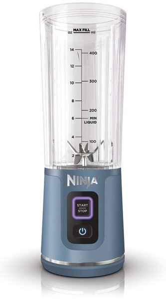 Преносим блендер Ninja Blast BC151EUNV, 0.5L, 1 степен, син