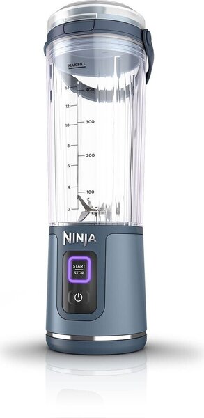 Преносим блендер Ninja Blast BC151EUNV, 0.5L, 1 степен, син