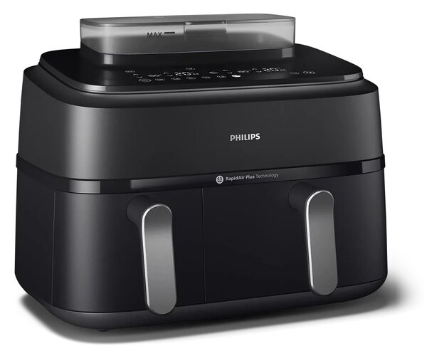 Фритюрник с горещ въздух Philips NA551/00, 9L, 2750W, черен