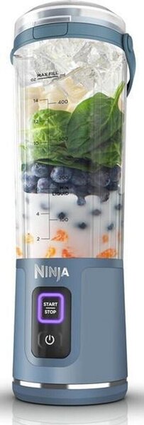 Преносим блендер Ninja Blast BC151EUNV, 0.5L, 1 степен, син