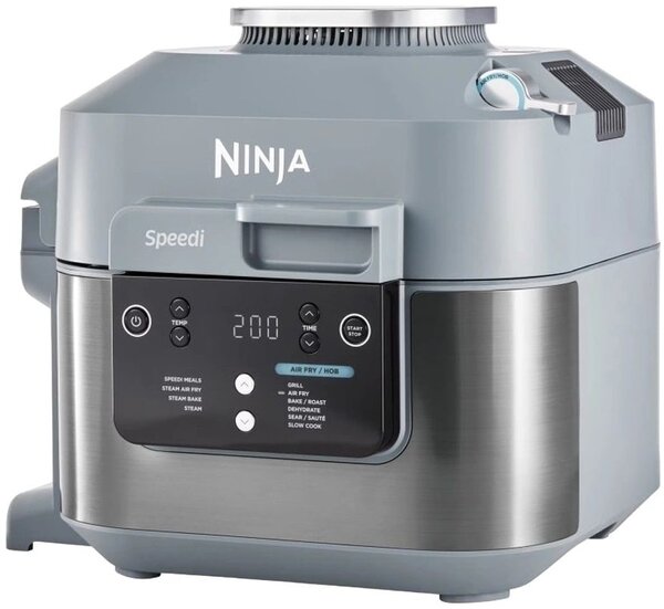 Мултикукър Ninja ON400EU, 1760W, 10 програми, 5.7L, сив