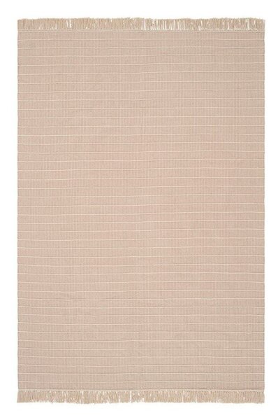 Бежова ръчно изработена памучна пътека 80x150 cm Irma – Jotex