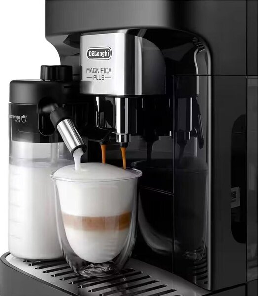 Автоматична кафемашина DeLonghi Plus ECAM320.60B, 1450W, 15 бара, 1.9L