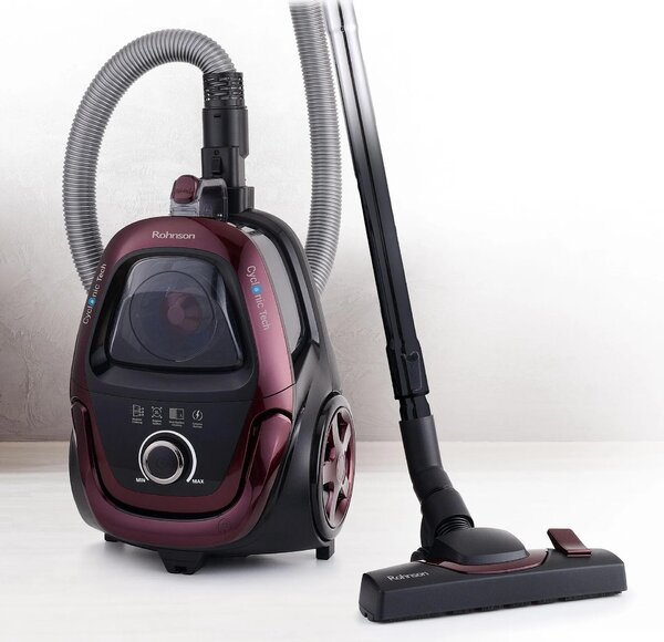 Прахосмукачка Rohnson R-1260 Cyclonic Tech, 850W, 3L, черна