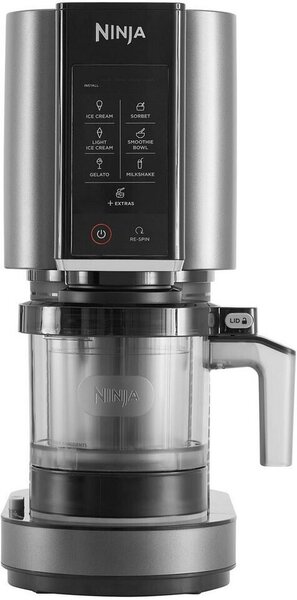 Машина за сладолед Ninja NC302EU Ice Cream Maker, 800W, сива