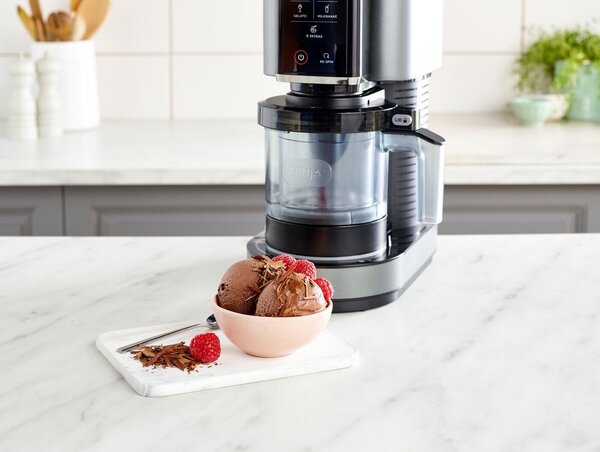 Машина за сладолед Ninja NC302EU Ice Cream Maker, 800W, сива