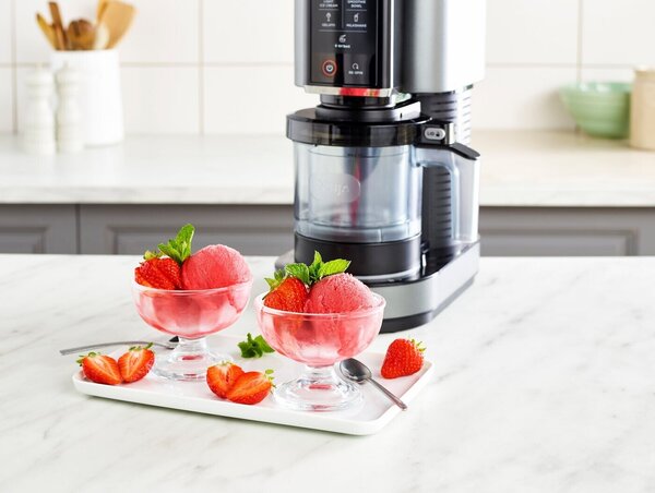 Машина за сладолед Ninja NC302EU Ice Cream Maker, 800W, сива
