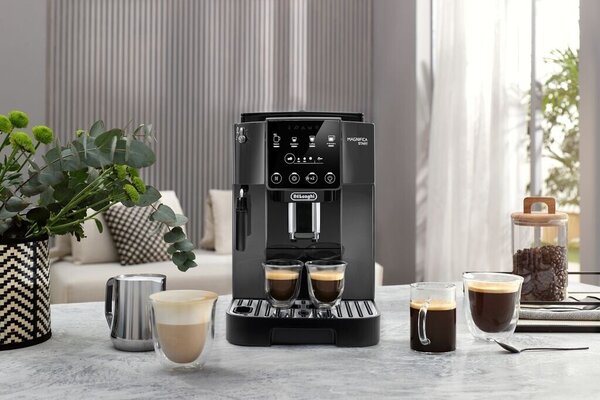Кафемашина DeLonghi ECAM220.22.GB, 1450W, 15 бара, черна