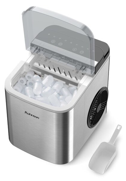 Ледогенератор Rohnson R-40112, 1.3L, 2 степени, 100W, сив