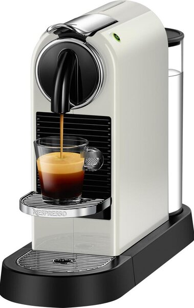 Кафемашина с капсули DeLonghi Nespresso EN167.W, 19 бара, 1260W, бяла