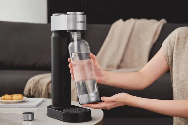 Машина за сода Philips GoZero ADD4901BK/10, черна