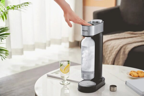 Машина за сода Philips GoZero ADD4901BK/10, черна