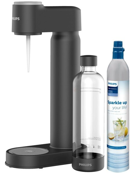 Машина за сода Philips GoZero ADD4901BK/10, черна