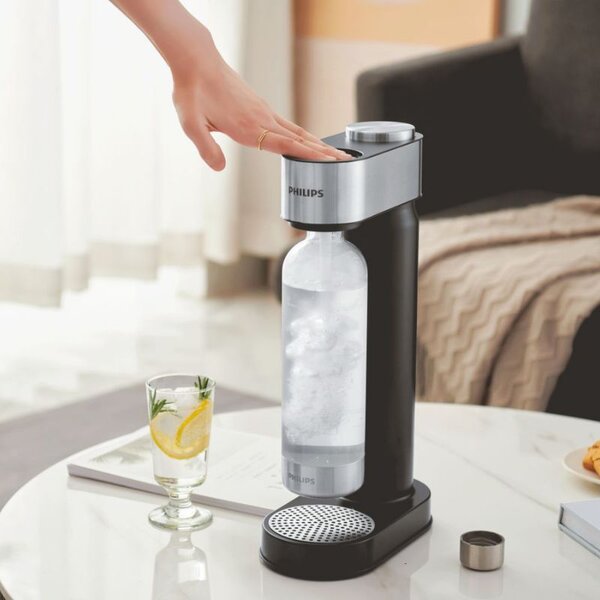 Машина за сода Philips GoZero ADD4901BK/10, черна