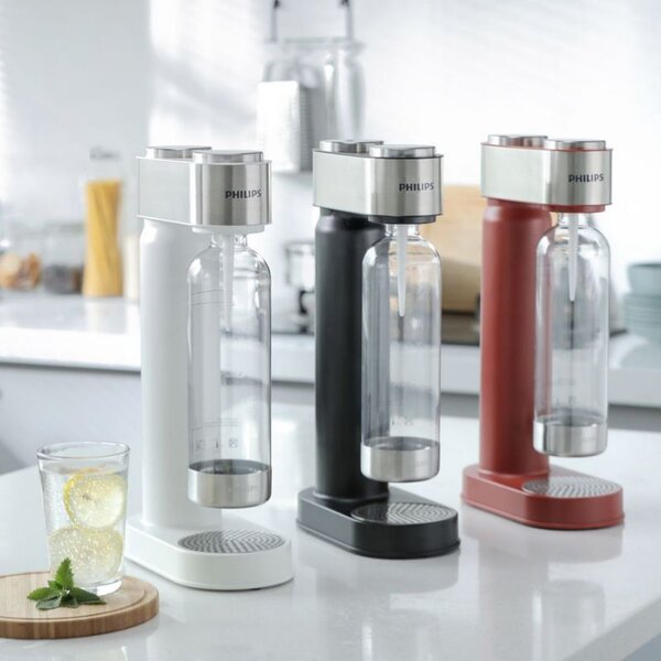 Машина за сода Philips GoZero ADD4901BK/10, черна