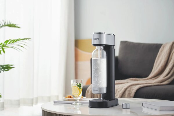 Машина за сода Philips GoZero ADD4901BK/10, черна