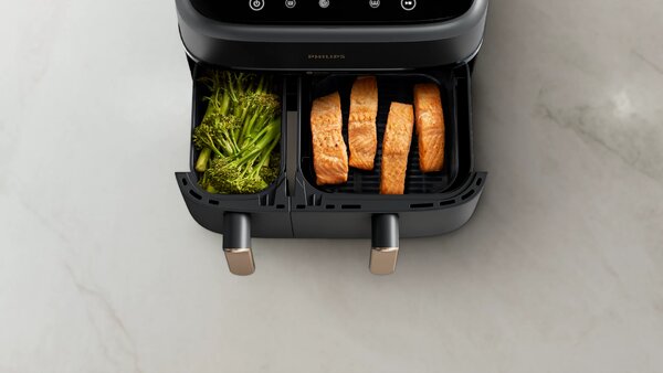 Фритюрник с горещ въздух Philips NA352/00 Еър фрайър, черен