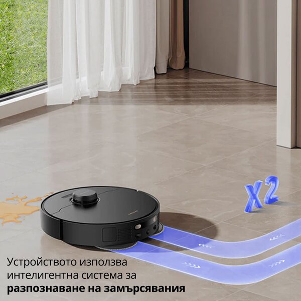 Прахосмукачка робот Dreame X40 Master Robot Vacuum Cleaner, черна
