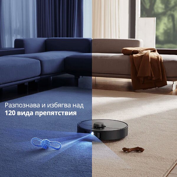 Прахосмукачка робот Dreame X40 Master Robot Vacuum Cleaner, черна