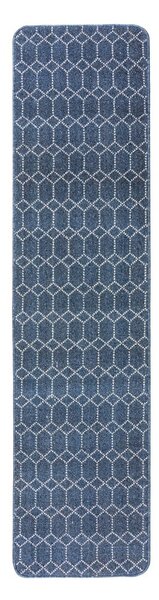 Тъмносиня пътека подходяща за пране 57x230 cm Argyll – Flair Rugs