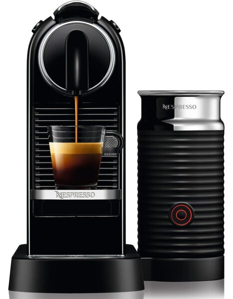 Кафемашина с капсули + кана за мляко DeLonghi Nespresso EN 267.BAE