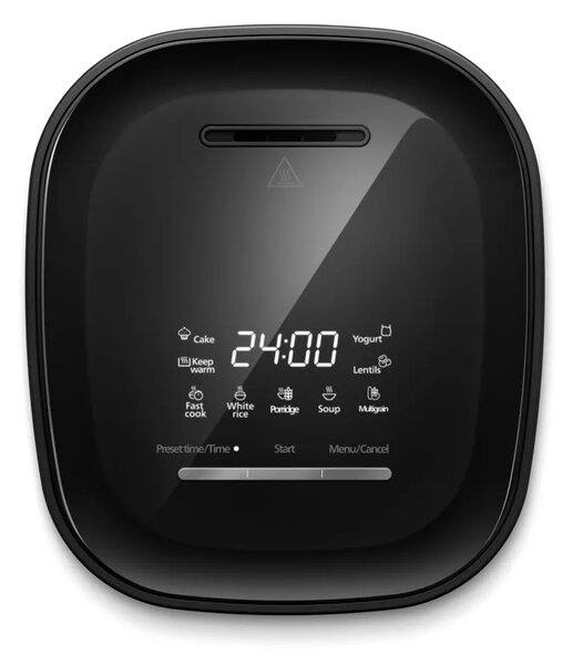 Мултикукър Philips HD3090/80, 1.8L, 400W, 8 програми, черен