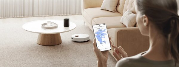 Прахосмукачка робот Xiaomi Robot Vacuum S40, бяла – BHR084AEU
