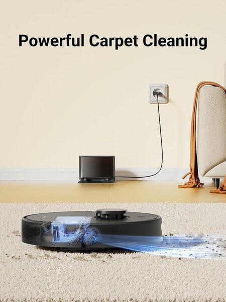 Прахосмукачка робот Dreame D9 Max Gen 2 Robot Vacuum Cleaner, черна