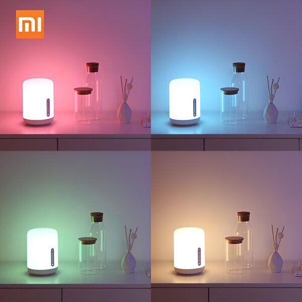 Смарт лампа Xiaomi Mi Bedside Lamp 2, бяла – BHR5969EU