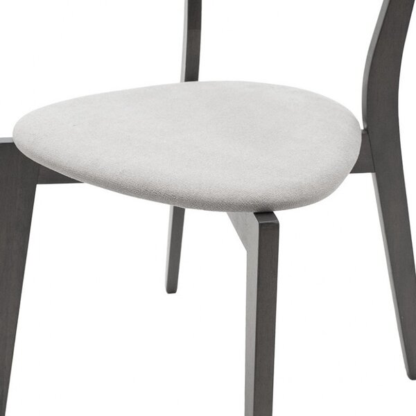 Комплект маса и столове Benson-Toto 5 части сив рустик 120x75x75 см