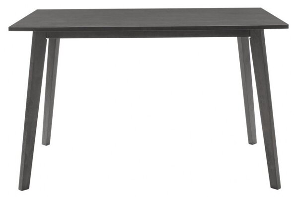 Комплект маса и столове Benson-Orlean 5 части сив рустик 120x75x75 см