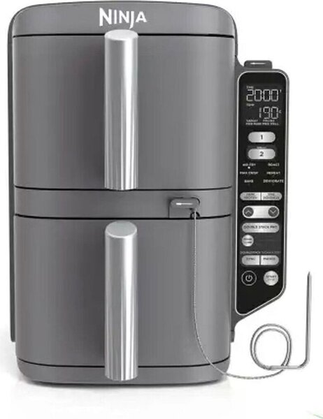 Фритюрник с горещ въздух Ninja SL451EU, 9.5 L, сив