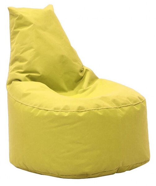 Водоустойчив пуф тип Bean Bag Norm Pro Жълт
