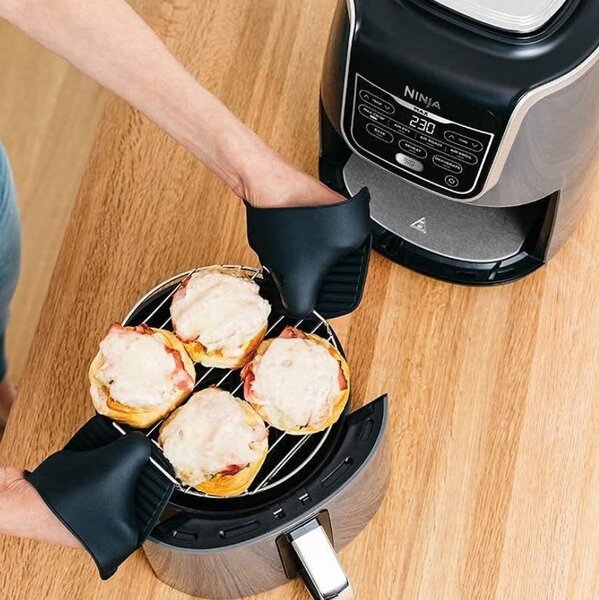 Фритюрник с горещ въздух Ninja AF160, 1750 W, черен