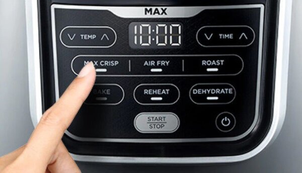 Фритюрник с горещ въздух Ninja AF160, 1750 W, черен