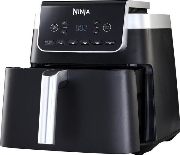Фритюрник с горещ въздух Ninja AF180EU, 6.2 L, черен