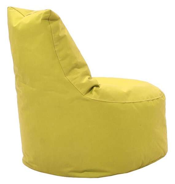 Водоустойчив пуф тип Bean Bag Norm Pro Жълт