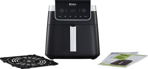 Фритюрник с горещ въздух Ninja AF180EU, 6.2 L, черен