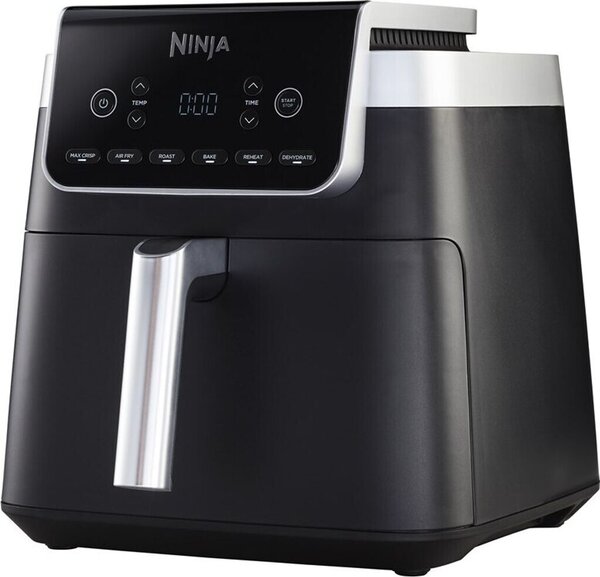 Фритюрник с горещ въздух Ninja AF180EU, 6.2 L, черен