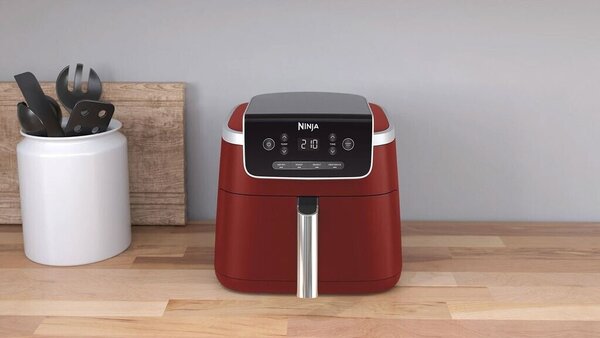 Фритюрник с горещ въздух Ninja AF140EUCM, 1750W, 4.7 L, червен