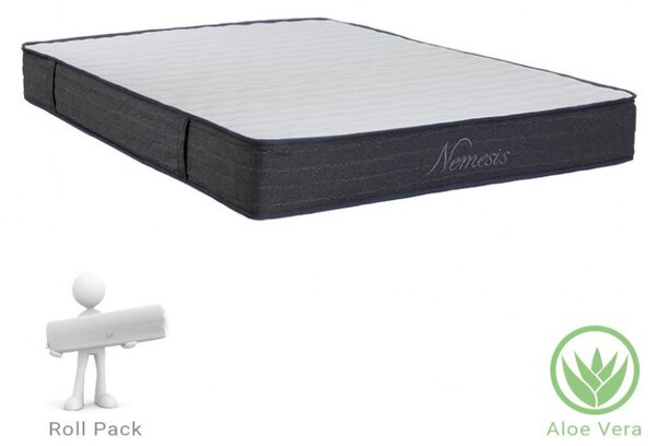 Матрак Nemesis пакет ролка с джобни пружини алое вера двустранен 20-22см 150x200см
